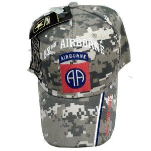 82nd Airborne Camo Hat